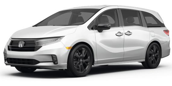 HONDA ODYSSEY 2023 5FNRL6H72PB064801 image