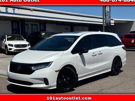 HONDA ODYSSEY 2023 5FNRL6H76PB041747 image