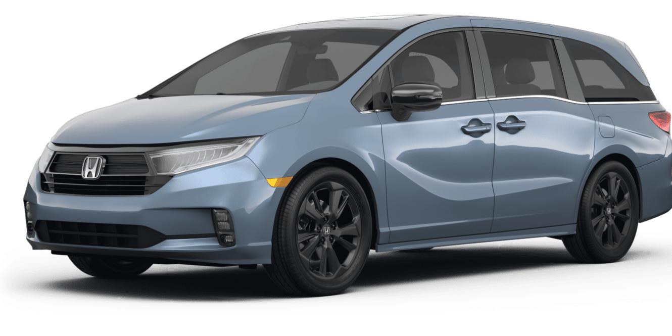 HONDA ODYSSEY 2023 5FNRL6H76PB045328 image