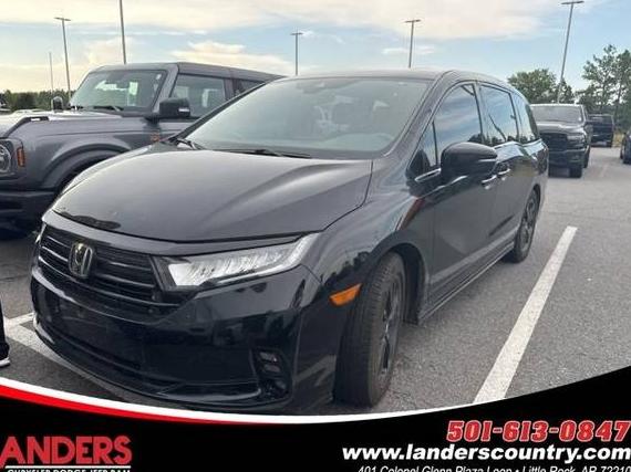 HONDA ODYSSEY 2023 5FNRL6H76PB025421 image