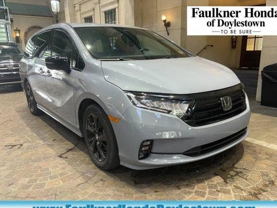 HONDA ODYSSEY 2023 5FNRL6H74PB042301 image