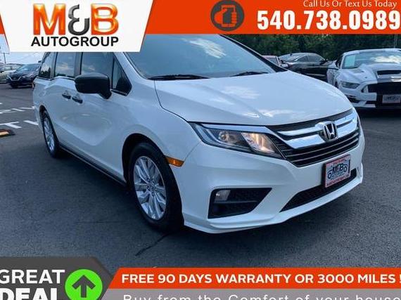 HONDA ODYSSEY 2018 5FNRL6H24JB101469 image
