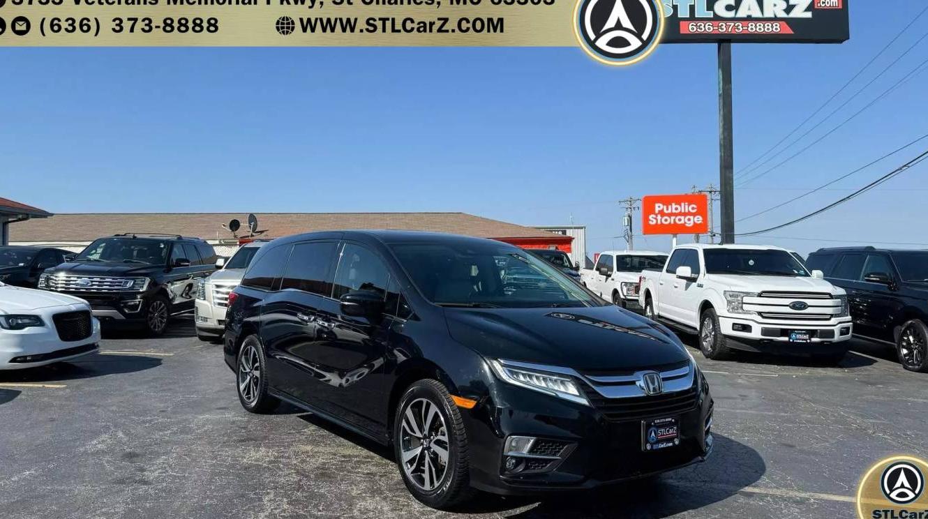 HONDA ODYSSEY 2018 5FNRL6H95JB052604 image