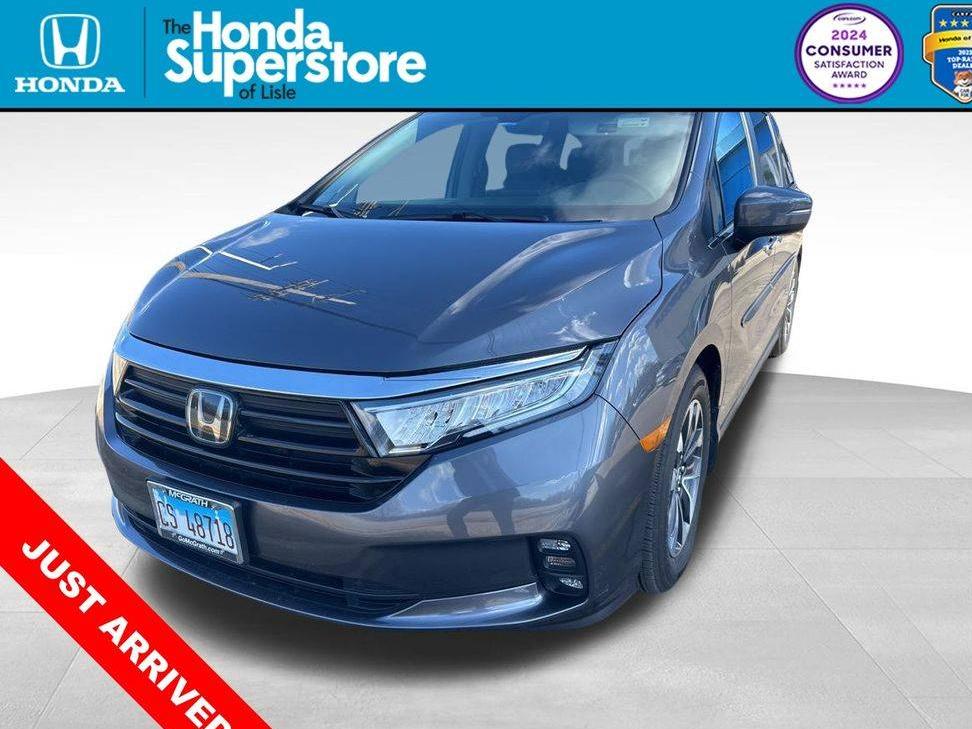 HONDA ODYSSEY 2021 5FNRL6H78MB039980 image