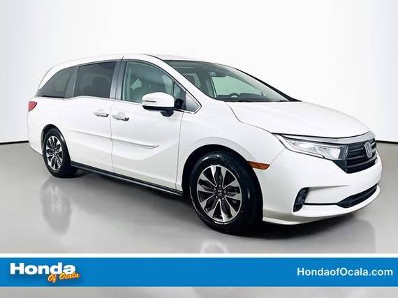 HONDA ODYSSEY 2021 5FNRL6H74MB032833 image