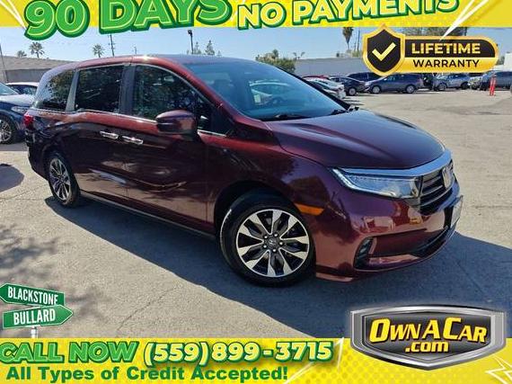 HONDA ODYSSEY 2021 5FNRL6H72MB003024 image