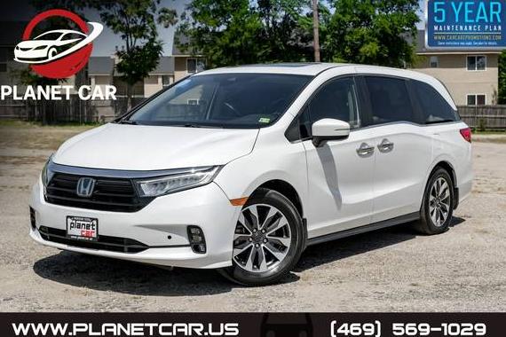 HONDA ODYSSEY 2021 5FNRL6H79MB044055 image