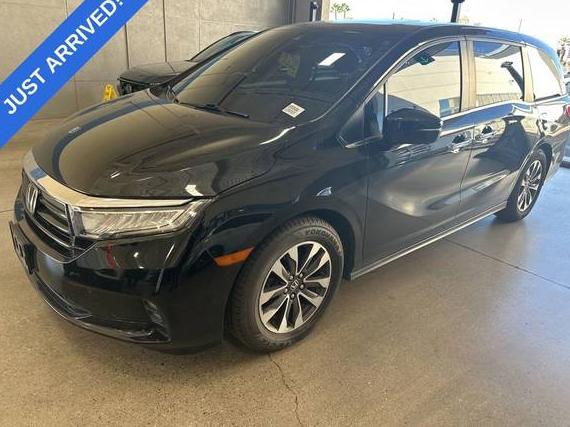 HONDA ODYSSEY 2021 5FNRL6H76MB032686 image