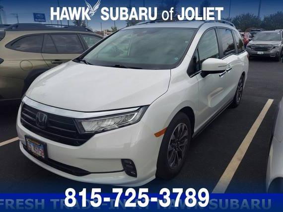 HONDA ODYSSEY 2021 5FNRL6H73MB026389 image