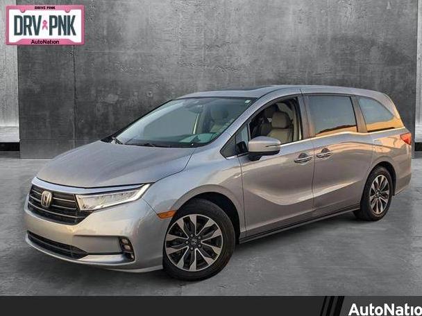 HONDA ODYSSEY 2021 5FNRL6H77MB019042 image