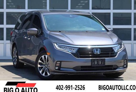 HONDA ODYSSEY 2021 5FNRL6H76MB008520 image