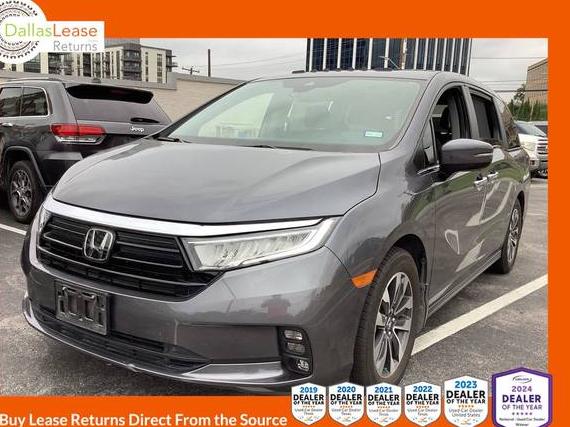 HONDA ODYSSEY 2021 5FNRL6H76MB015354 image