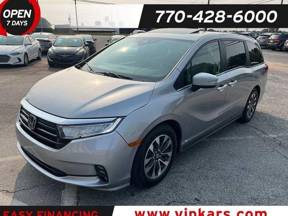 HONDA ODYSSEY 2021 5FNRL6H71MB038556 image