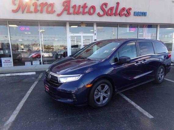 HONDA ODYSSEY 2021 5FNRL6H52MB015169 image