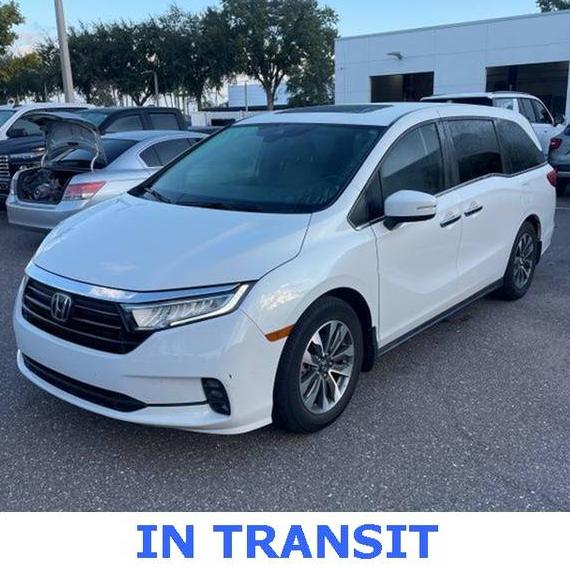 HONDA ODYSSEY 2021 5FNRL6H79MB004414 image