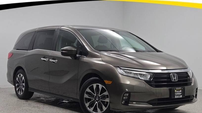 HONDA ODYSSEY 2021 5FNRL6H78MB021124 image