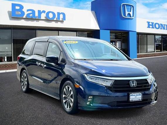 HONDA ODYSSEY 2021 5FNRL6H77MB037461 image