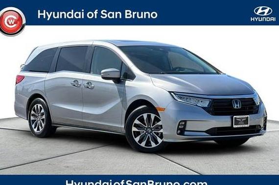 HONDA ODYSSEY 2021 5FNRL6H76MB041002 image