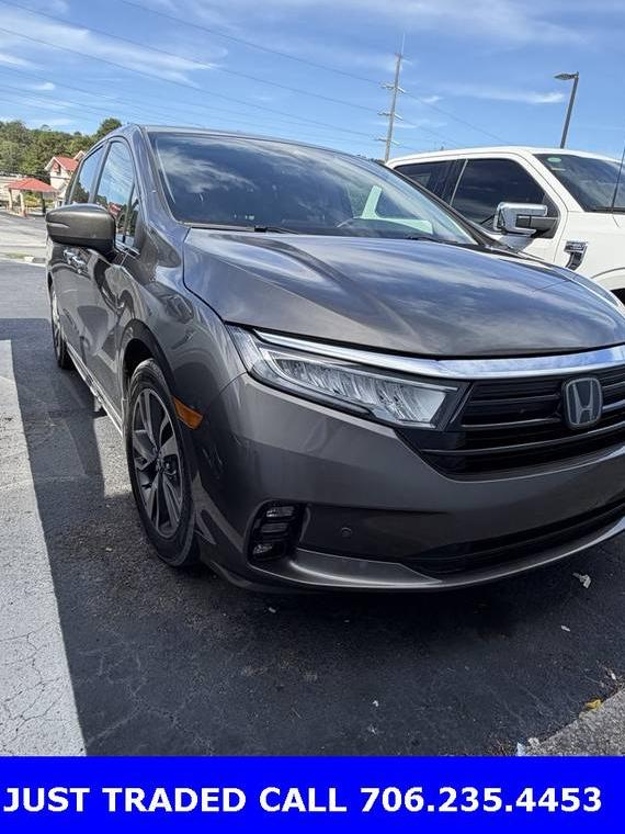 HONDA ODYSSEY 2021 5FNRL6H87MB039770 image