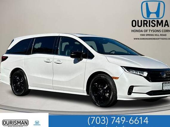 HONDA ODYSSEY 2024 5FNRL6H70RB024347 image