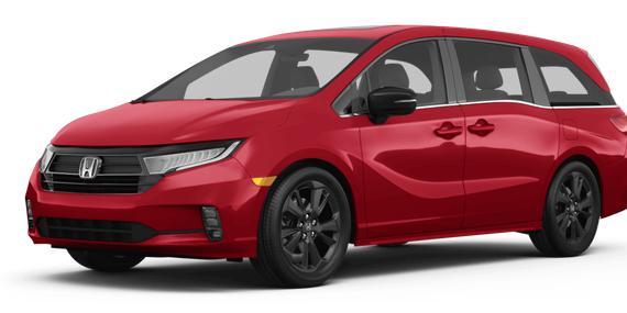 HONDA ODYSSEY 2024 5FNRL6H76RB029634 image