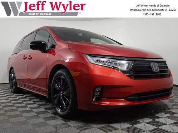 HONDA ODYSSEY 2024 5FNRL6H75RB002201 image