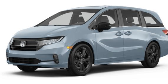 HONDA ODYSSEY 2024 5FNRL6H71RB060368 image