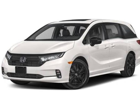 HONDA ODYSSEY 2024 5FNRL6H77RB016469 image