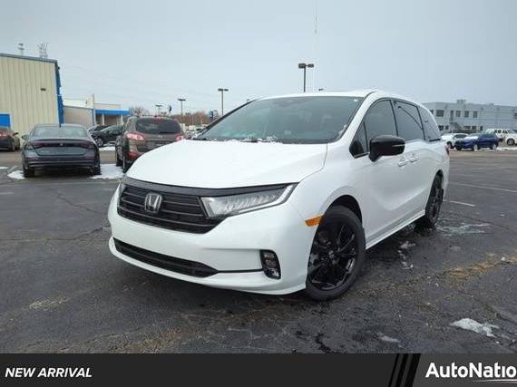 HONDA ODYSSEY 2024 5FNRL6H70RB025630 image