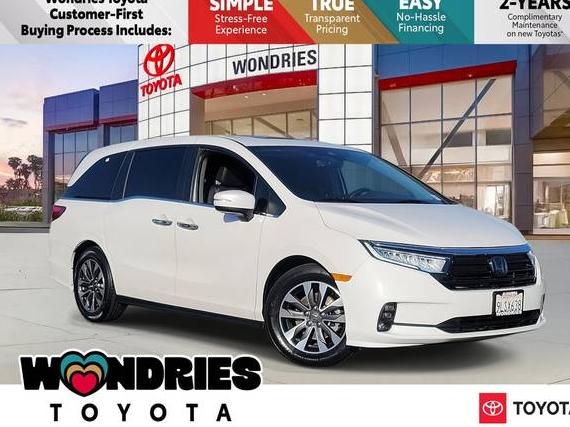 HONDA ODYSSEY 2024 5FNRL6H63RB033597 image