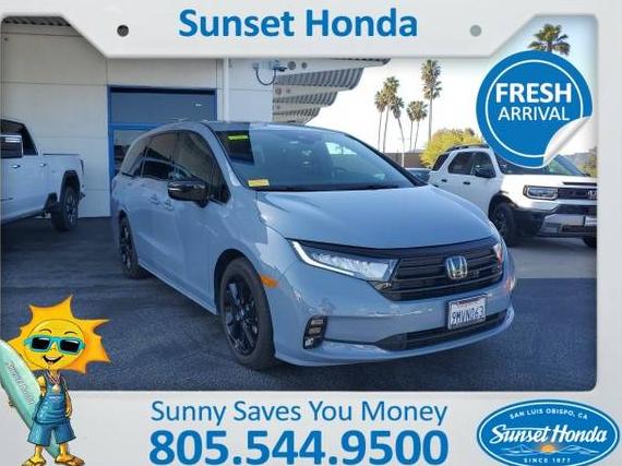 HONDA ODYSSEY 2024 5FNRL6H76RB033862 image