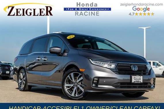 HONDA ODYSSEY 2024 5FNRL6H88RB029031 image