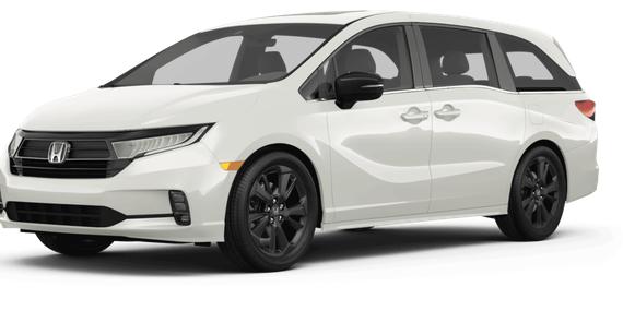 HONDA ODYSSEY 2024 5FNRL6H74RB062986 image