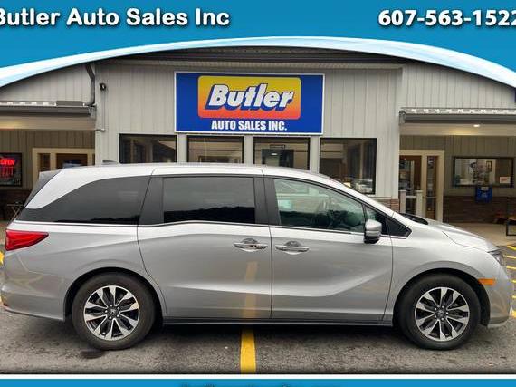 HONDA ODYSSEY 2024 5FNRL6H63RB046639 image