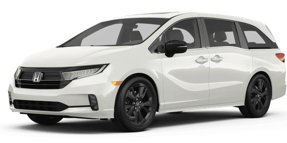 HONDA ODYSSEY 2024 5FNRL6H72RB025628 image