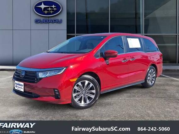 HONDA ODYSSEY 2024 5FNRL6H62RB070561 image