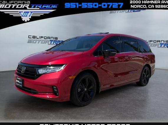 HONDA ODYSSEY 2024 5FNRL6H72RB053736 image