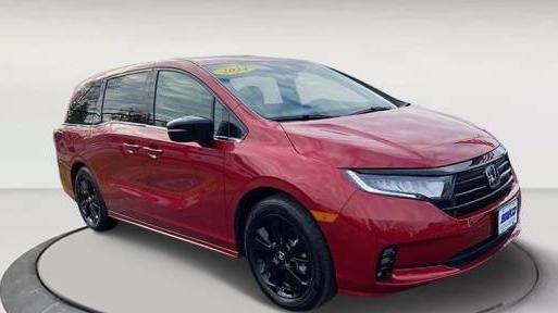 HONDA ODYSSEY 2024 5FNRL6H70RB049703 image