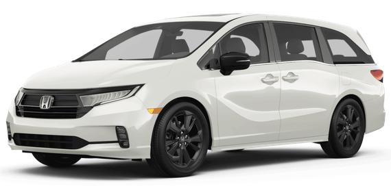 HONDA ODYSSEY 2024 5FNRL6H70RB032707 image