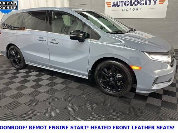 HONDA ODYSSEY 2024 5FNRL6H72RB048200 image