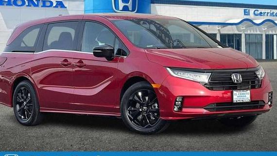 HONDA ODYSSEY 2024 5FNRL6H74RB017899 image