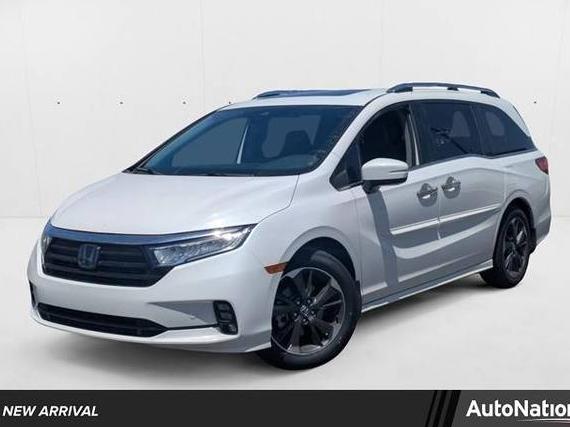 HONDA ODYSSEY 2024 5FNRL6H97RB025383 image