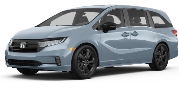 HONDA ODYSSEY 2024 5FNRL6H78RB047648 image
