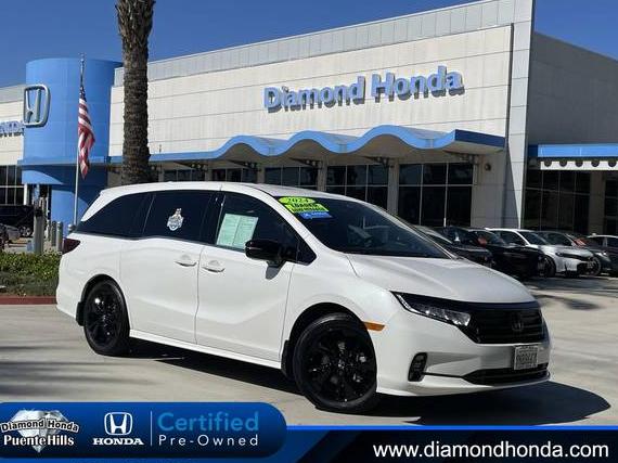 HONDA ODYSSEY 2024 5FNRL6H76RB055330 image