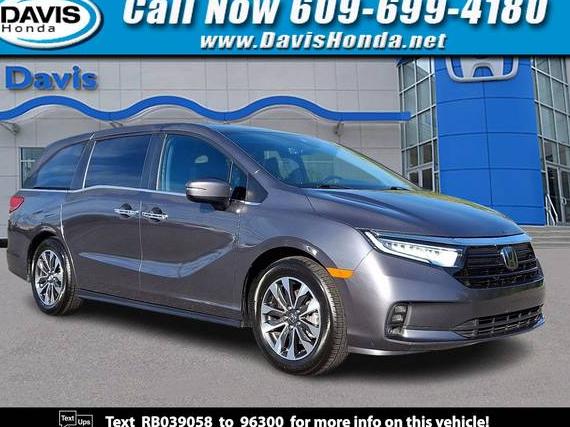 HONDA ODYSSEY 2024 5FNRL6H63RB039058 image