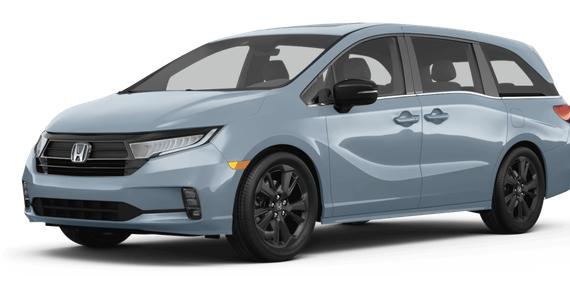 HONDA ODYSSEY 2024 5FNRL6H77RB060004 image