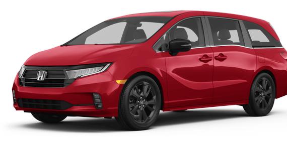 HONDA ODYSSEY 2024 5FNRL6H70RB073483 image