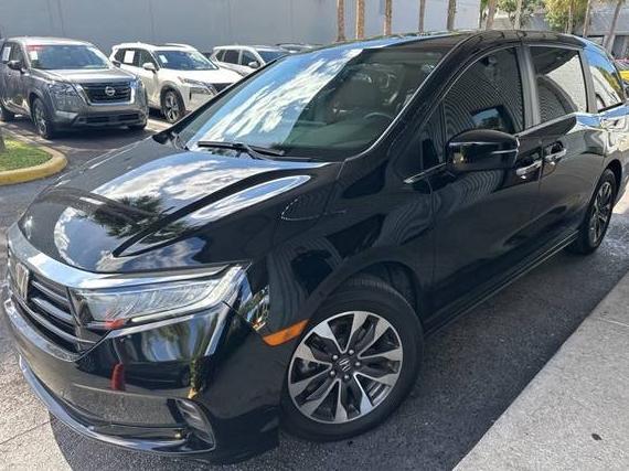 HONDA ODYSSEY 2024 5FNRL6H65RB055438 image