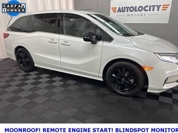 HONDA ODYSSEY 2024 5FNRL6H70RB061222 image