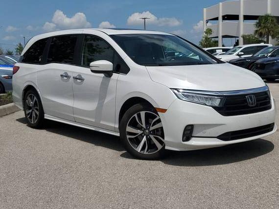 HONDA ODYSSEY 2024 5FNRL6H81RB045782 image